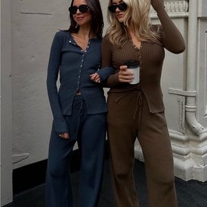 We wore what knit set